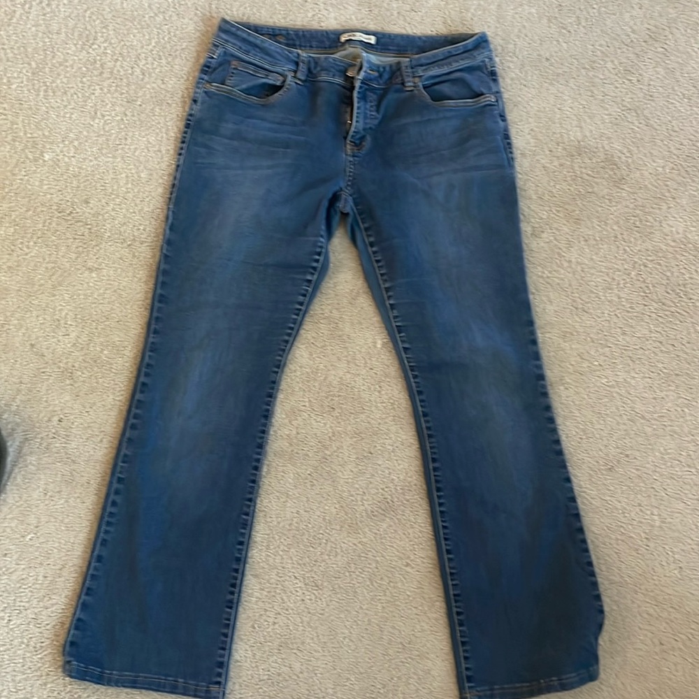 Women’s Cabi Jeans, straight leg, size 12